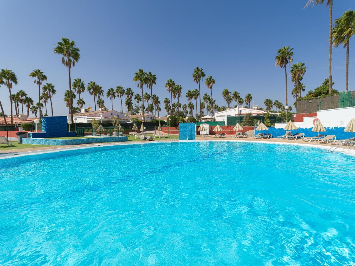 Aquarium Bungalow Private Jacuzzi, 3 Bedrooms, Ac And Bikes Maspalomas  Kültér fotó
