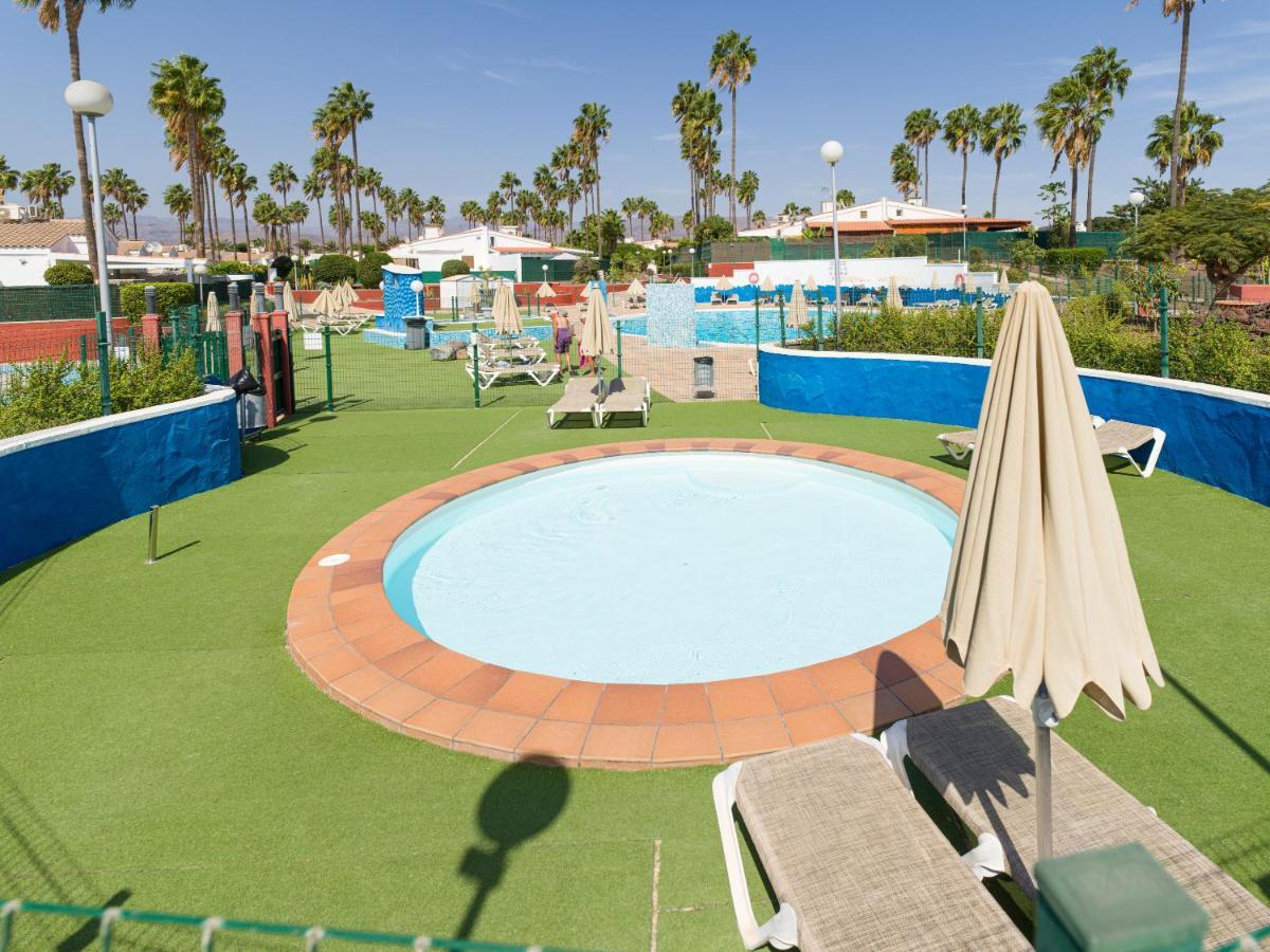 Aquarium Bungalow Private Jacuzzi, 3 Bedrooms, Ac And Bikes Maspalomas  Kültér fotó